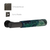 Emtek 8231.TAUS10B.MRGN.RH Select Privacy , Quincy Rosette , T-Bar Stem , Green Marble Handle , RH
