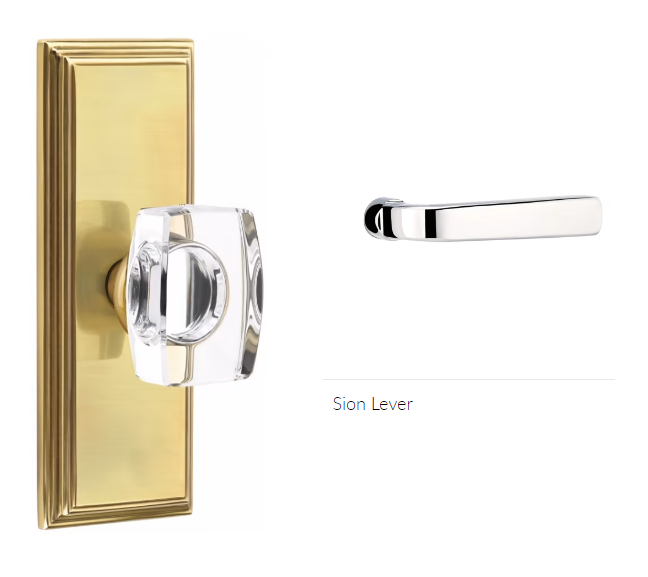 Emtek 8235SIORH Privacy , Wilshire Non-Keyed 7" , Sion Lever , RH - Parent