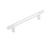 Emtek Select Cabinet Pull C-C , Rectangular Bar Stem , Knurled Bar