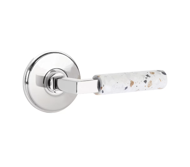 Emtek 8510.CCUS19.TZKLT Select Dummy , Watford Rosette , Conical Stem , Light Terrazzo Knob - Parent