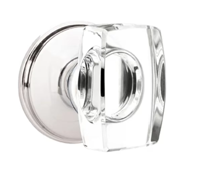 Emtek 8510WS Dummy , Watford Rosette , Windsor Crystal Knob - Parent