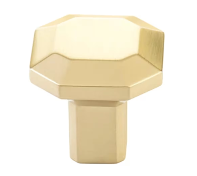 Emtek 86612 Riviera , Square Cabinet Knob 1-1/4" - Parent