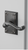 Emtek C5105RL Concealed , Passage , Arts and Crafts Rectangular Rosette , Rope Lever - Parent