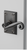 Emtek C5105R Concealed , Passage , Arts and Crafts Rectangular Rosette , Rustic Lever - Parent