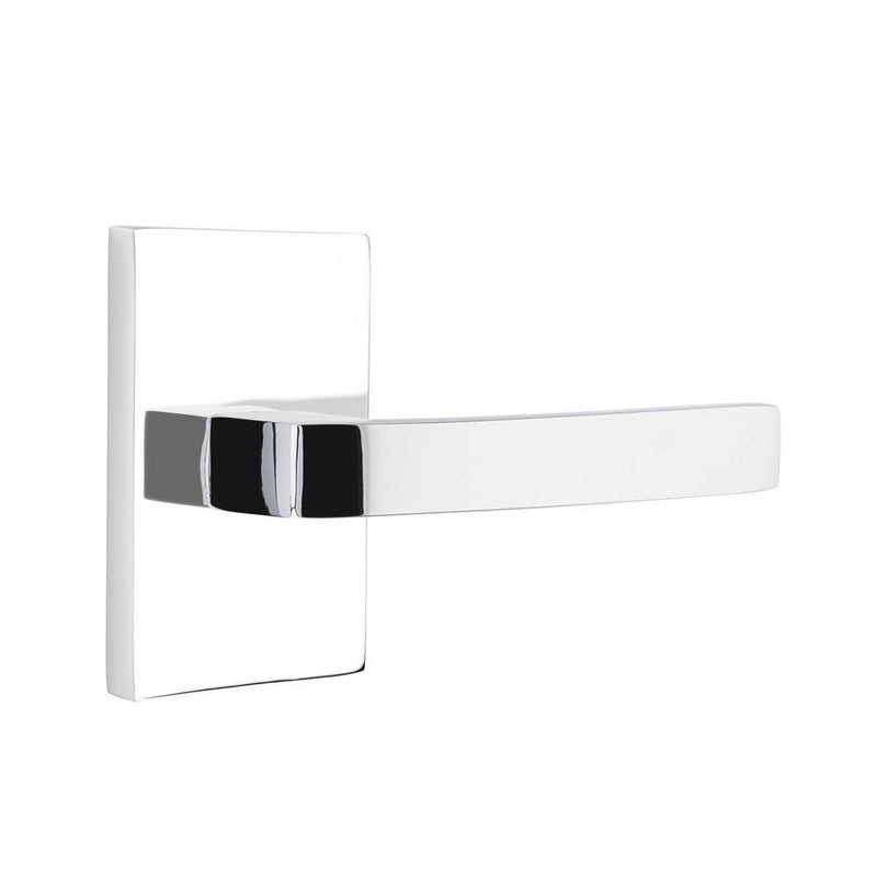 Emtek 5052BRL Dummy , Modern Rectangular Rosette , Breslin Lever - Parent
