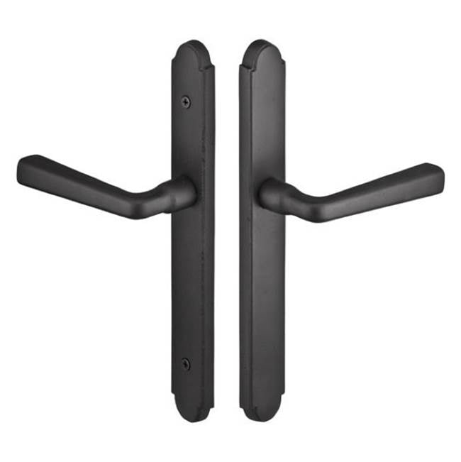 Emtek 1415LRLH Multi Point C4 , Dummy Pair , Arched Style , 1-1/2" x 11" , Lariat Lever , LH - Parent
