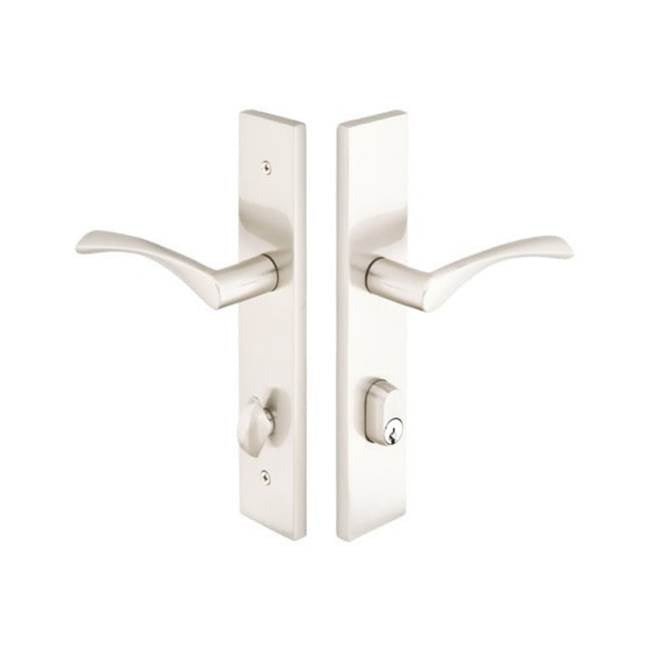 Emtek 16B1SIORH Multi Point C6 , Keyed with American Cyl , Modern Style , 2" x 10" , Sion Lever , RH - Parent