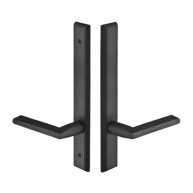 Emtek 1353MTRH Multi Point C3 , Non-Keyed American T-turn IS , Rectangular Style , 1-1/2" x 11" , Montrose Lever , RH - Parent