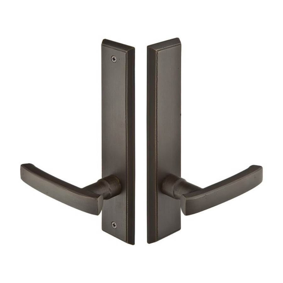 Emtek 1365DRH Multi Point C3 , Dummy Pair , Rectangular Style , 2" x 10" , Durango Lever , RH - Parent