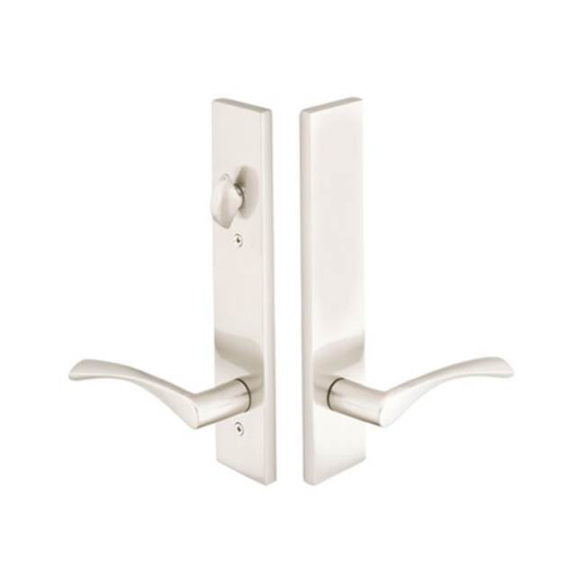 Emtek 17B6TRH Multi Point C7 , Non-Keyed American T-turn IS , Fixed Handles , Modern Style , 2" x 10" , Turino Lever , RH - Parent