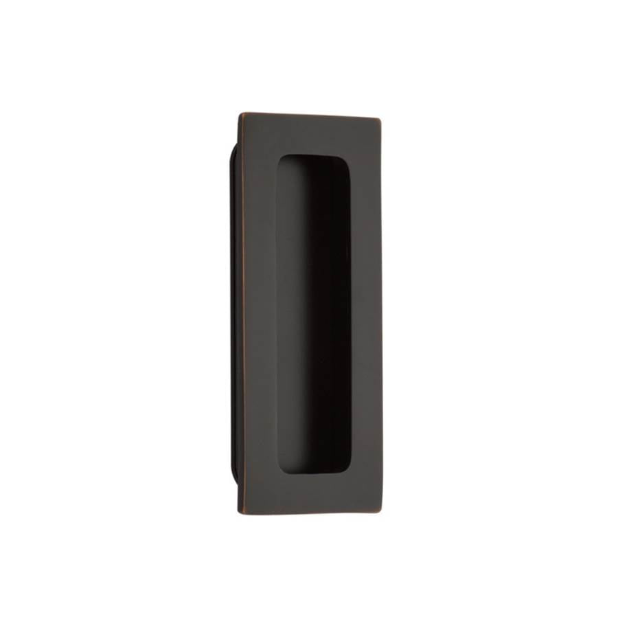 Emtek 220304 Brass Modern Rectangular Flush Pull 4" - Parent