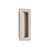 Emtek 220304 Brass Modern Rectangular Flush Pull 4"