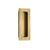 Emtek 220304 Brass Modern Rectangular Flush Pull 4"