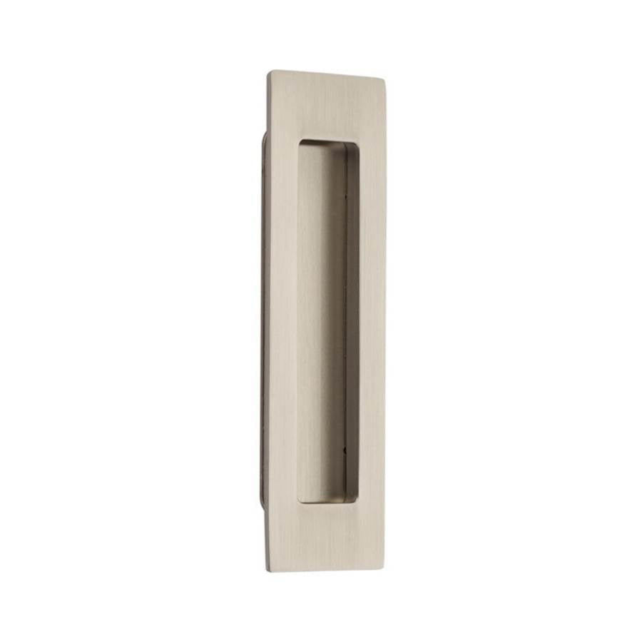 Emtek 220306 Brass Modern Rectangular Flush Pull 6"