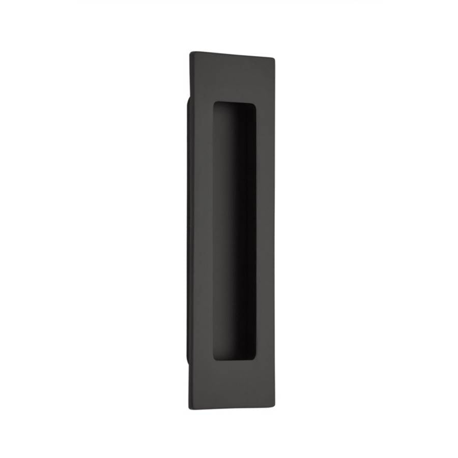 Emtek 220306 Brass Modern Rectangular Flush Pull 6"