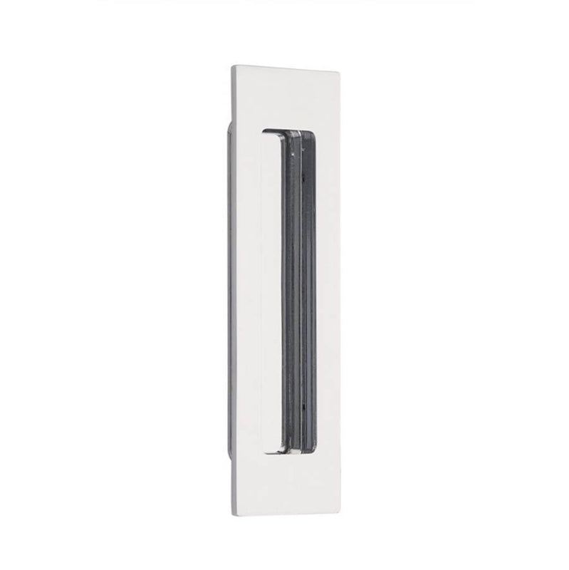 Emtek 220306 Brass Modern Rectangular Flush Pull 6"