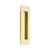 Emtek 220306 Brass Modern Rectangular Flush Pull 6"