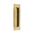 Emtek 220306 Brass Modern Rectangular Flush Pull 6"