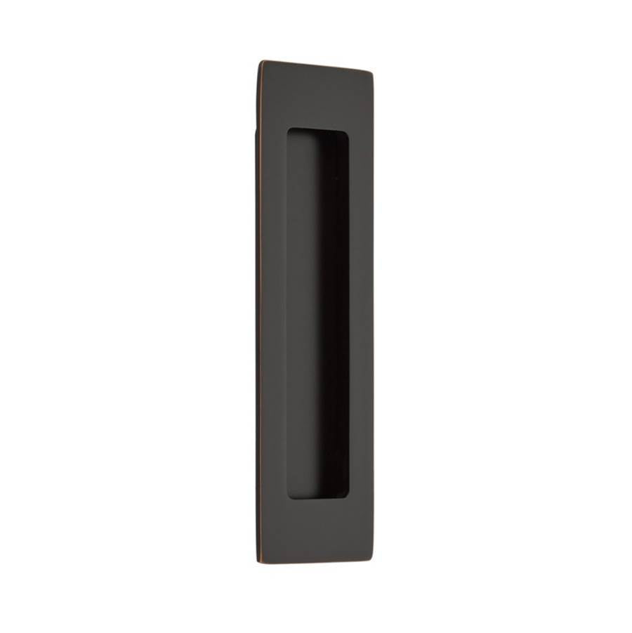Emtek 220307 Brass Modern Rectangular Flush Pull 7" - Parent