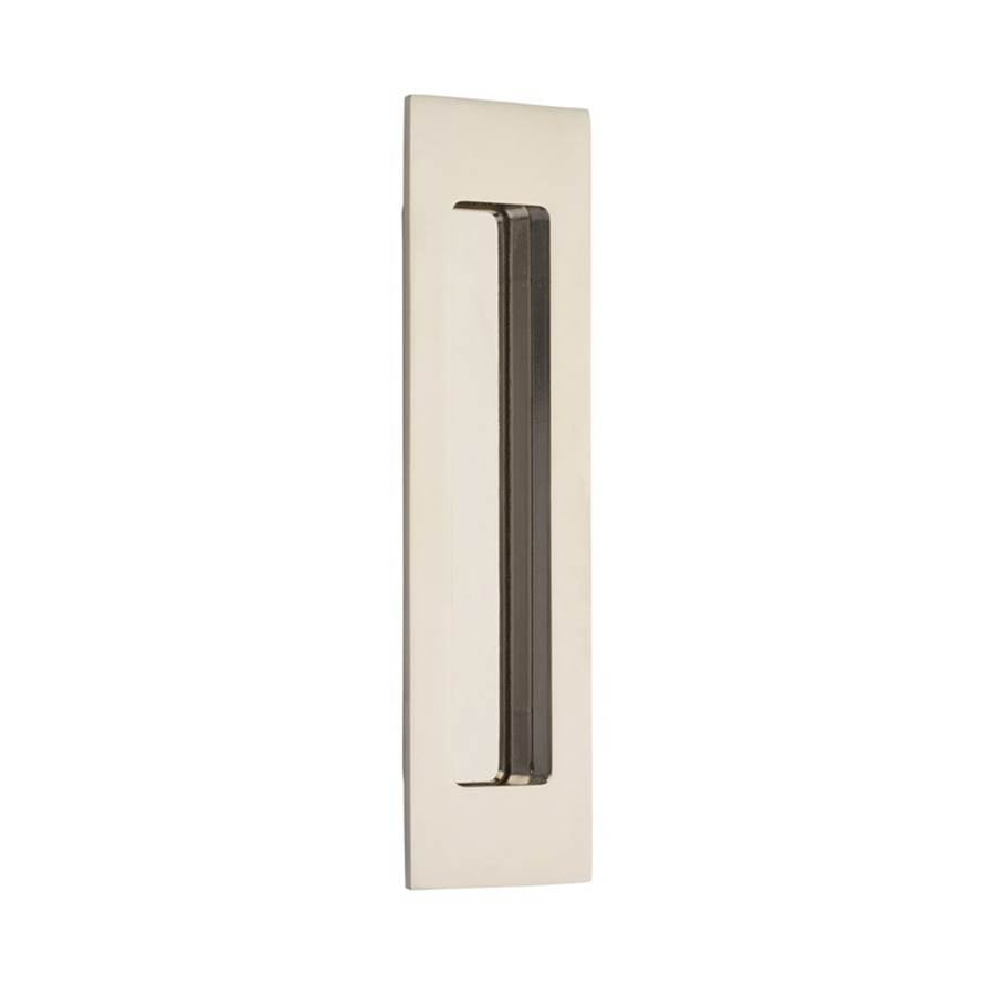 Emtek 220307 Brass Modern Rectangular Flush Pull 7"