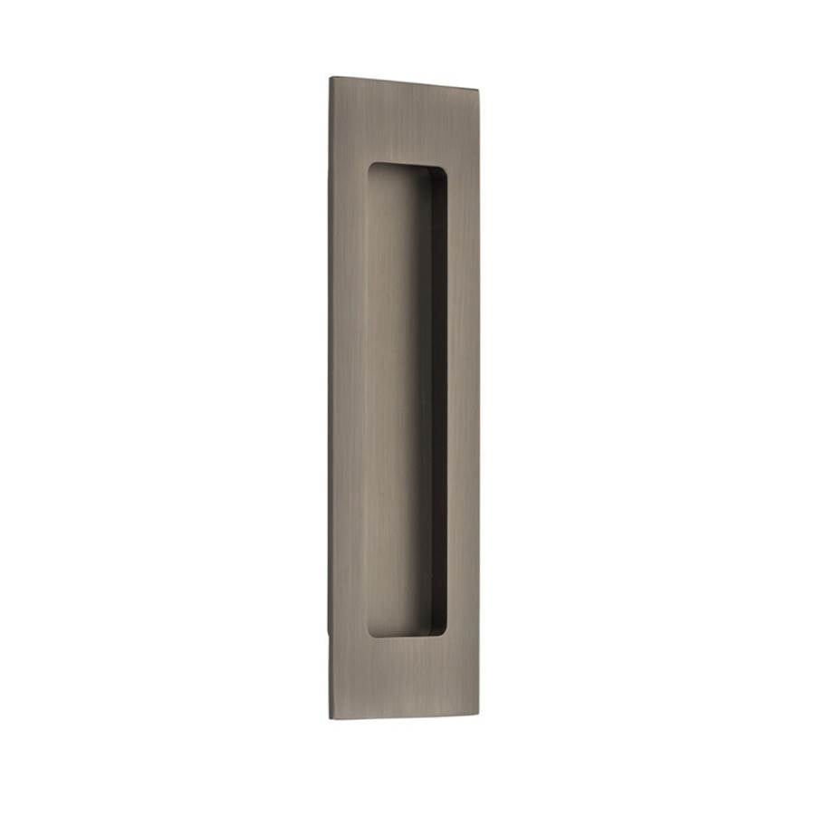 Emtek 220307 Brass Modern Rectangular Flush Pull 7"