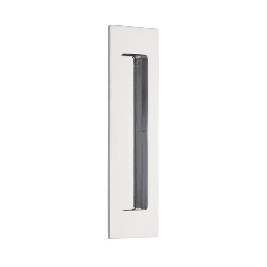 Emtek 220307 Brass Modern Rectangular Flush Pull 7"