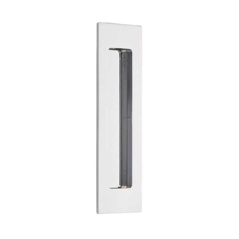 Emtek 220307 Brass Modern Rectangular Flush Pull 7"