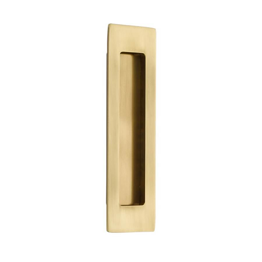 Emtek 220307 Brass Modern Rectangular Flush Pull 7"
