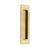 Emtek 220307 Brass Modern Rectangular Flush Pull 7"