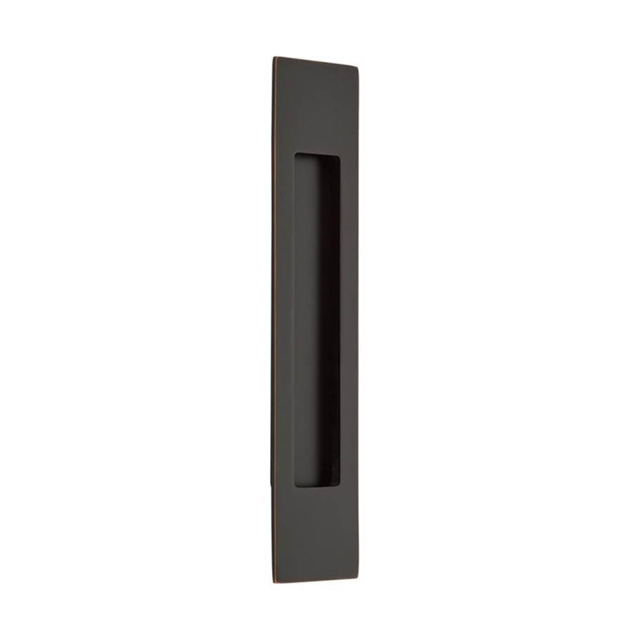 Emtek 220310 Brass Modern Rectangular Flush Pull 10" - Parent