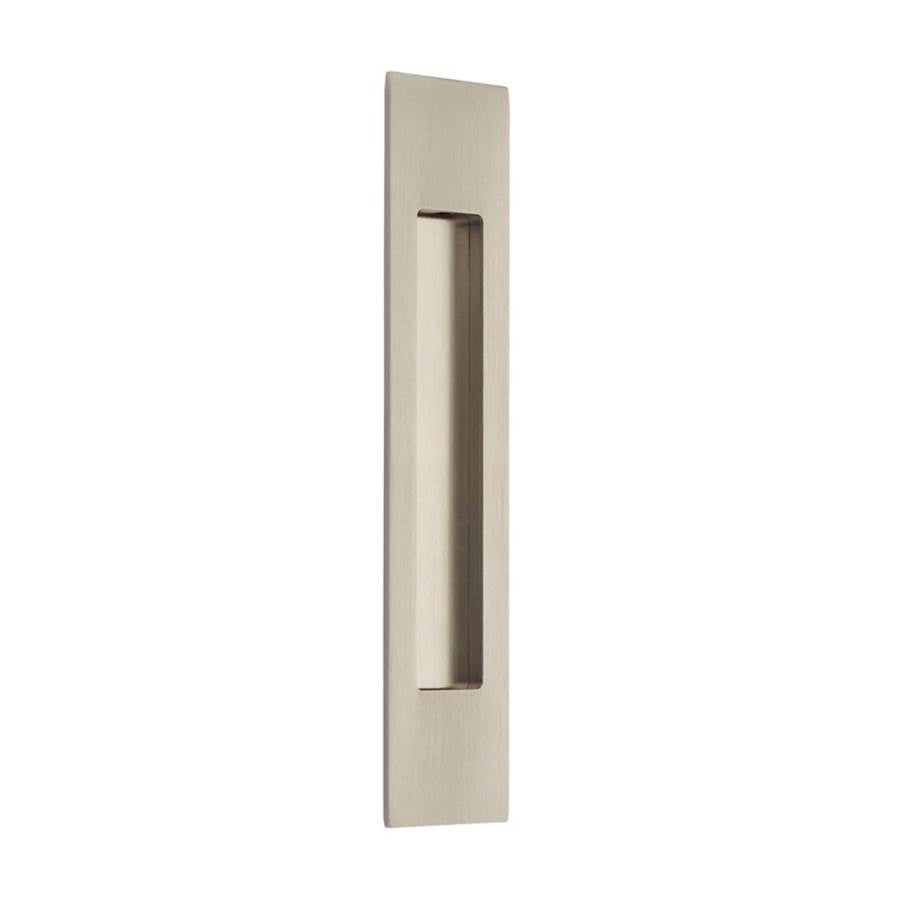 Emtek 220310 Brass Modern Rectangular Flush Pull 10"