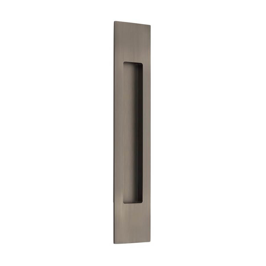 Emtek 220310 Brass Modern Rectangular Flush Pull 10"