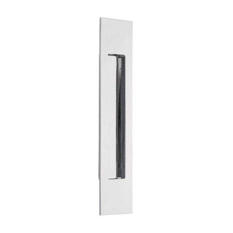 Emtek 220310 Brass Modern Rectangular Flush Pull 10"