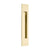 Emtek 220310 Brass Modern Rectangular Flush Pull 10"