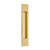 Emtek 220310 Brass Modern Rectangular Flush Pull 10"