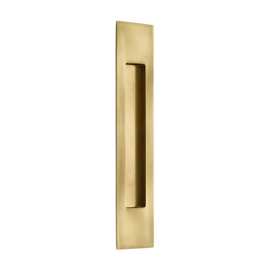 Emtek 220310 Brass Modern Rectangular Flush Pull 10"