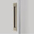 Emtek 220314 Brass Modern Rectangular Flush Pull 14"