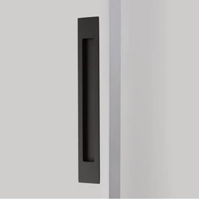 Emtek 220314 Brass Modern Rectangular Flush Pull 14"