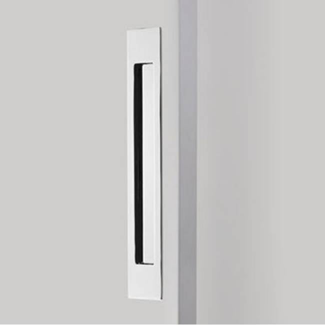 Emtek 220314 Brass Modern Rectangular Flush Pull 14"