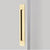 Emtek 220314 Brass Modern Rectangular Flush Pull 14"