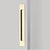 Emtek 220314 Brass Modern Rectangular Flush Pull 14"