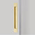 Emtek 220314 Brass Modern Rectangular Flush Pull 14"