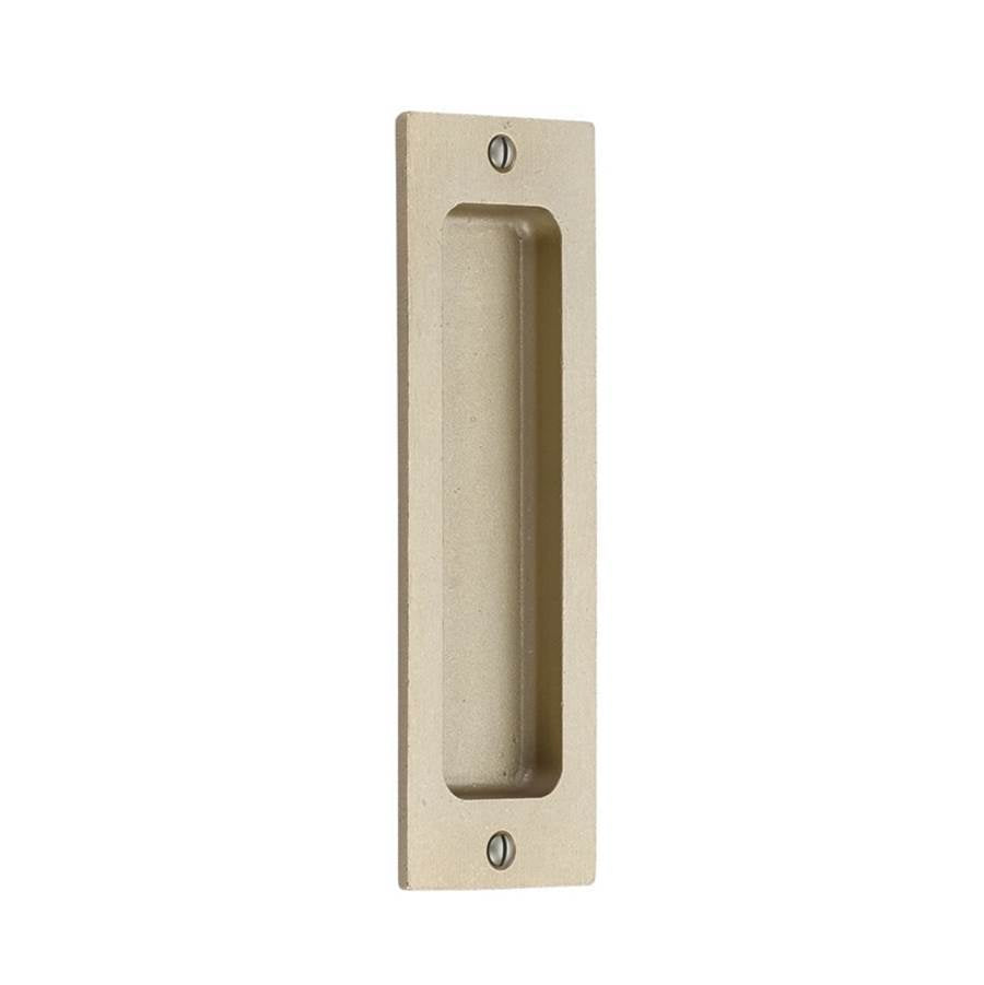Emtek 220406 Sandcast Bronze Rectangular Flush Pulls -6"