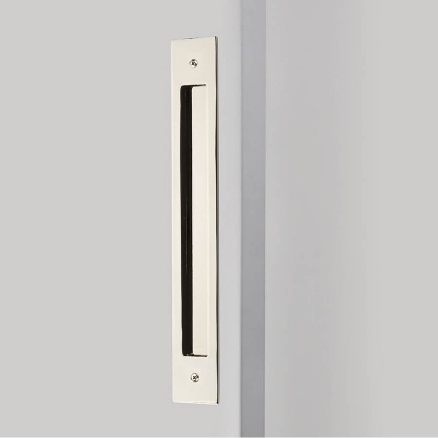 Emtek 221714 Modern Rectangular Flush Pull for Door Pull , 12" C-C