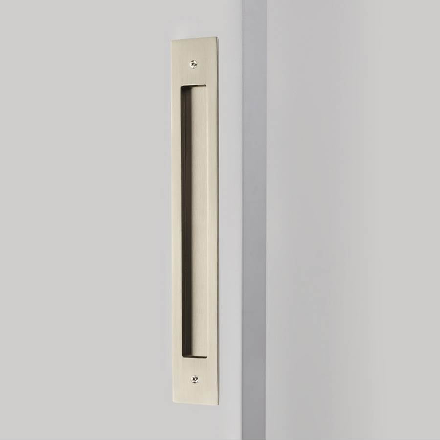 Emtek 221714 Modern Rectangular Flush Pull for Door Pull , 12" C-C
