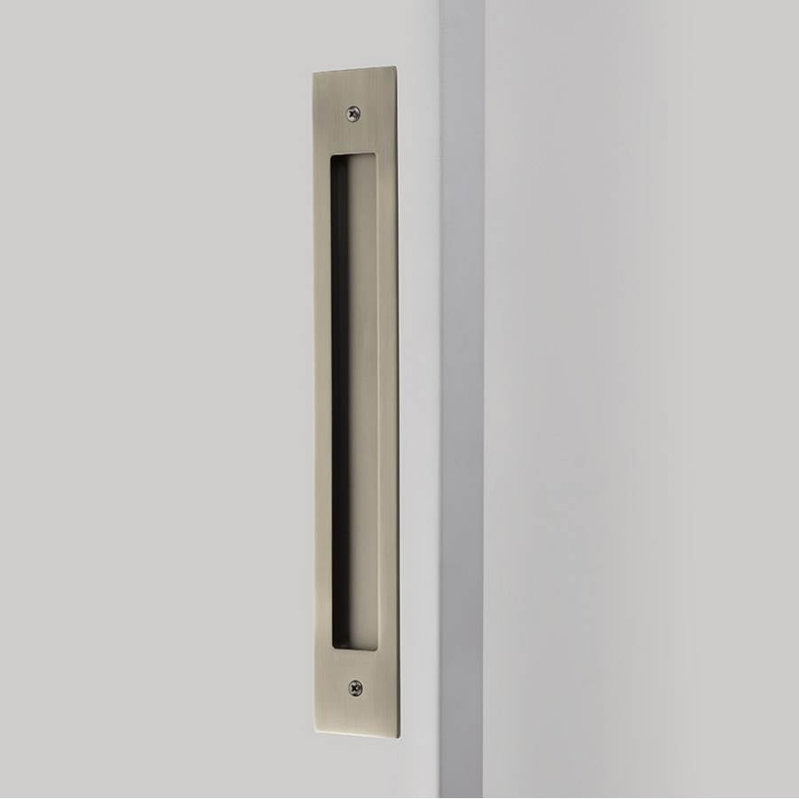 Emtek 221710 Modern Rectangular Flush Pull for Door Pull , 8" C-C