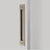 Emtek 221710 Modern Rectangular Flush Pull for Door Pull , 8" C-C