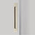 Emtek 221710 Modern Rectangular Flush Pull for Door Pull , 8" C-C