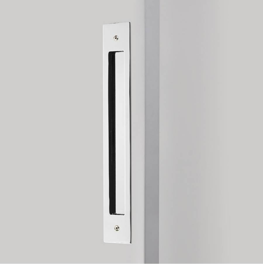 Emtek 221710 Modern Rectangular Flush Pull for Door Pull , 8" C-C
