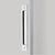 Emtek 221710 Modern Rectangular Flush Pull for Door Pull , 8" C-C